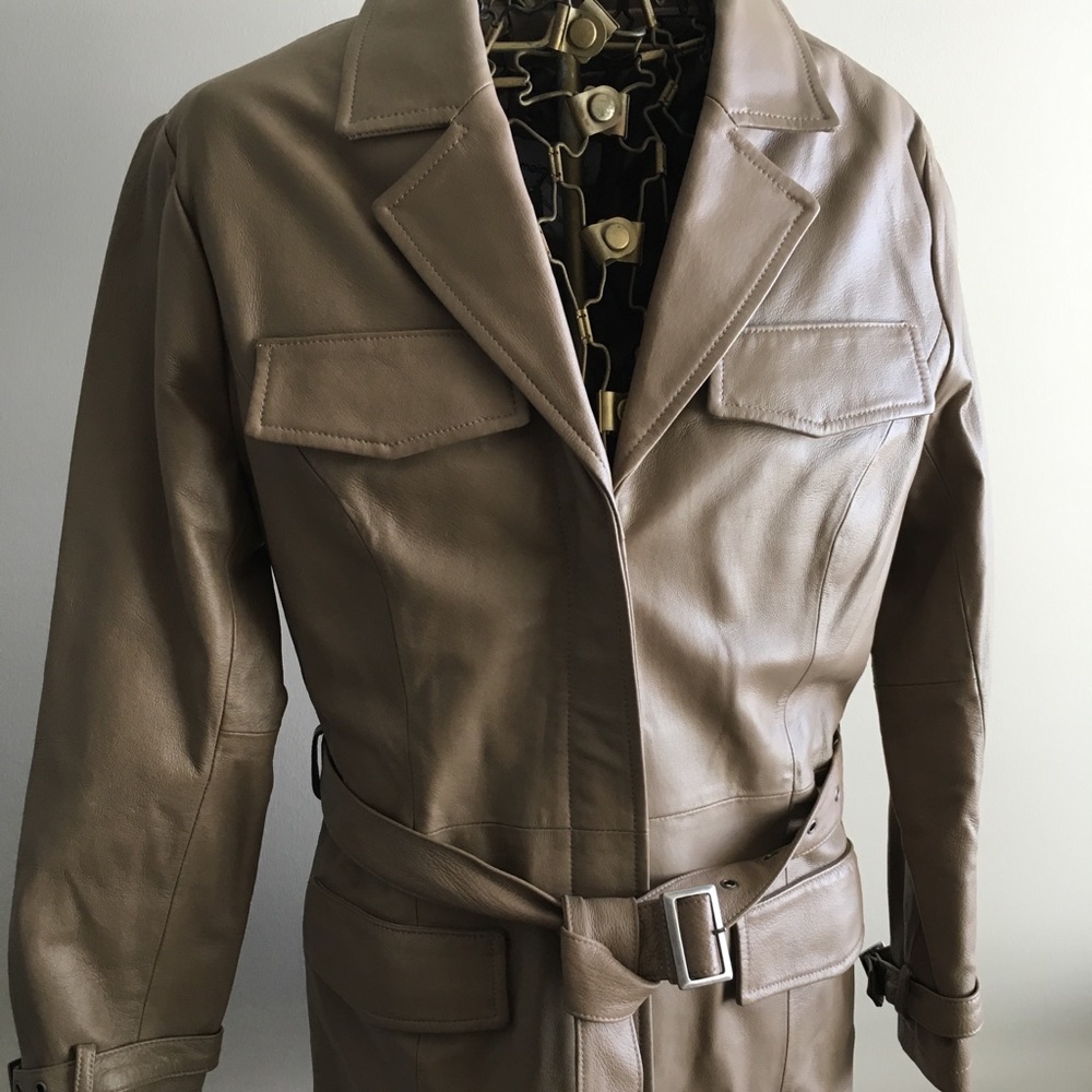 Pamela McCoy leather jacket